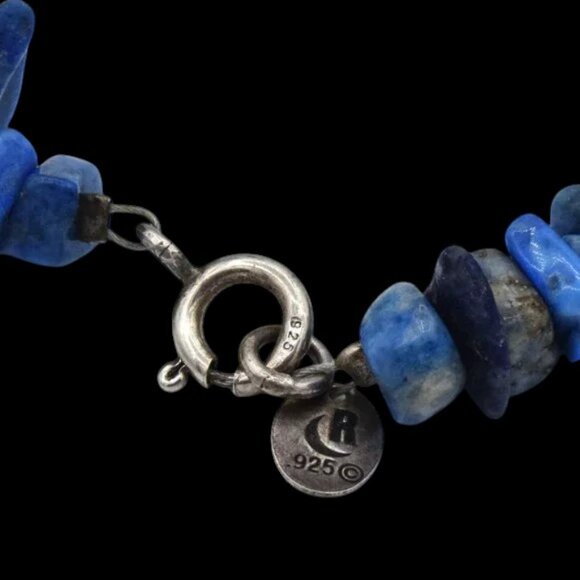 Carolyn Pollack Sterling & Lapis 38" Relios Blue - Picture 7 of 7